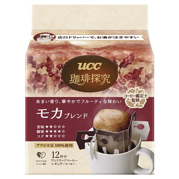 UCC 上島咖啡店 咖啡探索 濾掛咖啡 (哥倫比亞特調/摩卡特調) 1 袋 ( 12 杯入)