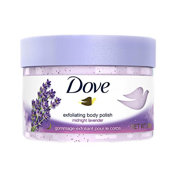 Unilever 聯合利華 乳霜 去角質 Dove 多芬 午夜薰衣草 身體去角質霜 298g