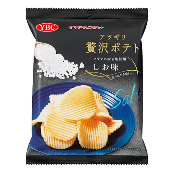 Yamaza Biscuit 山崎餅乾 零食 洋芋片 厚切高級洋芋片 法國岩鹽風味 55g