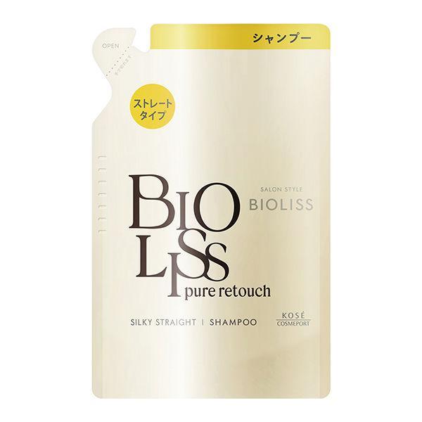 Kose高絲 Biolis Pure Retouch 捲翹髮順直洗髮精 480mL / 補充裝 340mL