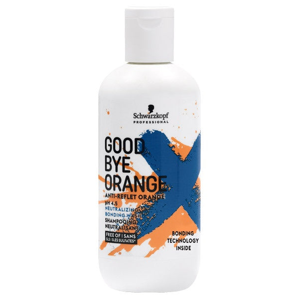 schwarzkopf 施華蔻 專業矯色髮露洗髪精 Goodbye Yellow Goodbye Orange 310g