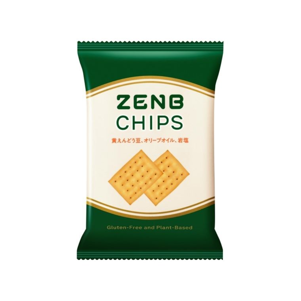 ZENB 食品 零食 CHIPS 黃豌豆薄皮脆片 無動物性成分 24g