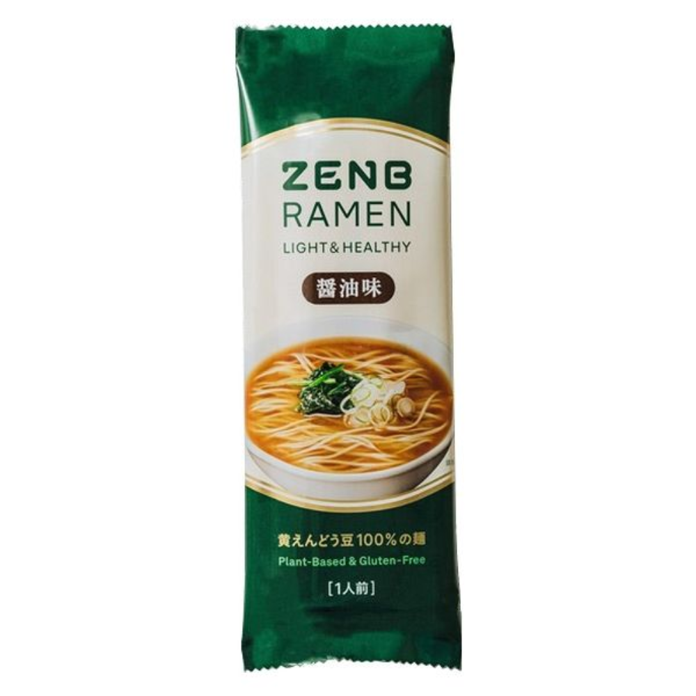 ZENB 食品 麵條 RAMEN 100%豆製健康拉麵(鹽味/醬油味)1份