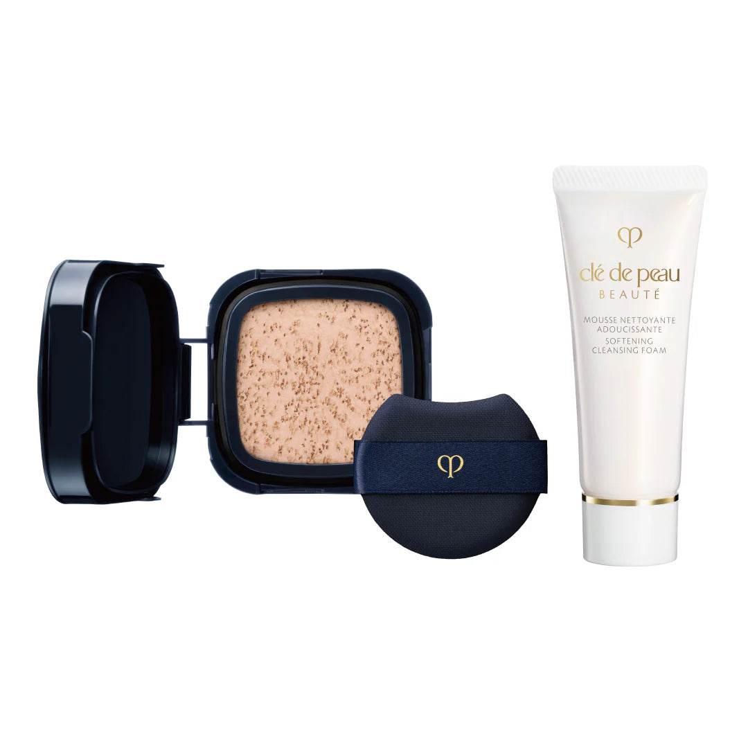 Clé de Peau Beauté 肌膚之鑰 氣墊粉餅 Eclat Lumine(專用盒/替換芯+洗面乳組)