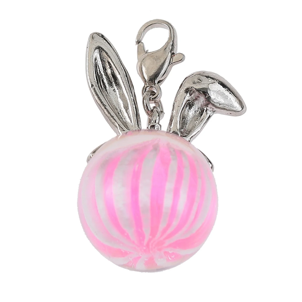 nanaco plus+ 兔耳 手鞠糖 糖果 吊飾 附感謝卡