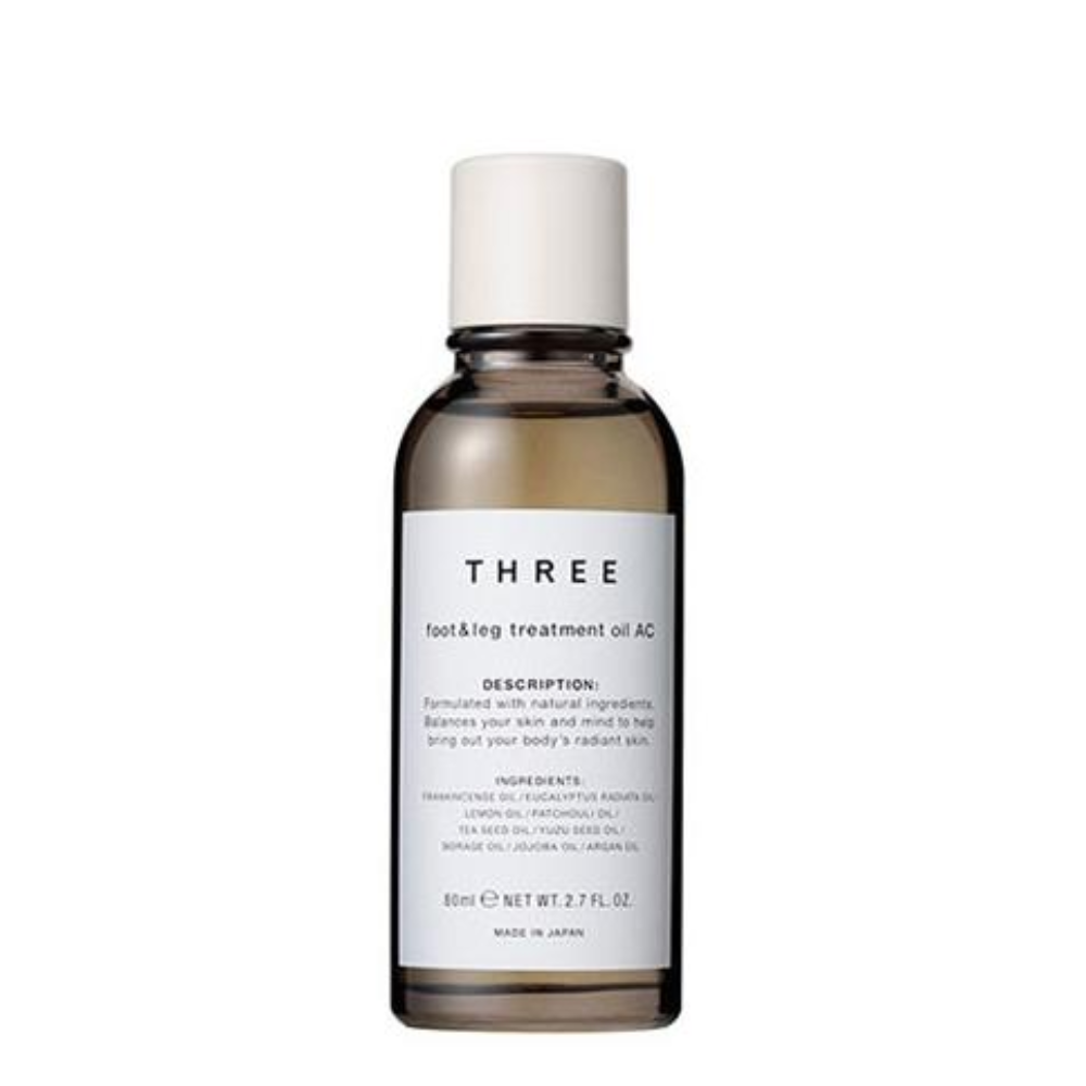 THREE 足部 腿部 按摩油 ACR 80ml