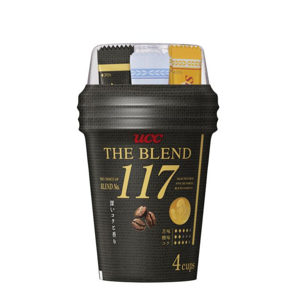 UCC 上島咖啡店 杯裝即溶咖啡 The Blend 117 1個(4杯入)