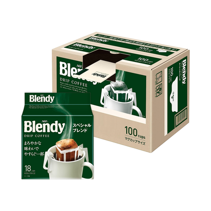 AGF Blendy 濾掛式咖啡 特別混調 摩卡混調 吉力馬扎羅混調 牛奶咖啡混調 100入