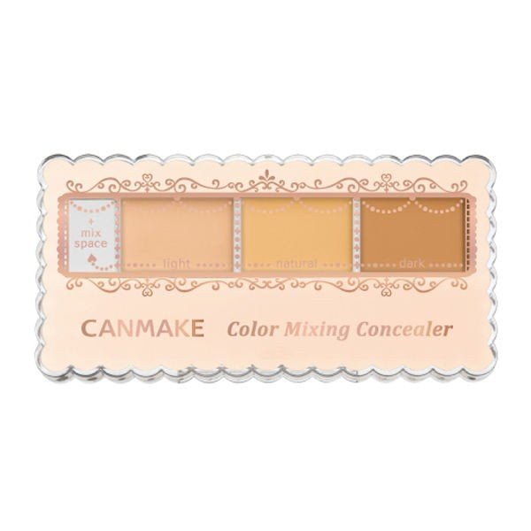 CANMAKE混色遮瑕膏 遮瑕膏 淺米色 01 02 03