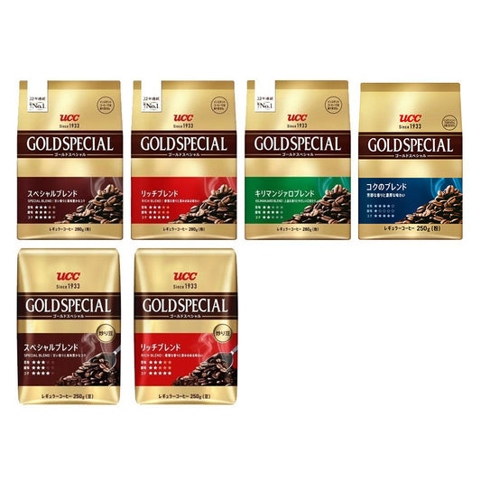 UCC 上島咖啡 咖啡粉 咖啡豆 優仕咖啡 Gold Special Coffee 金質精選系列(咖啡粉、咖啡豆)