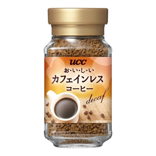 UCC 上島珈琲 好喝的無咖啡因即溶咖啡 1瓶(45g)