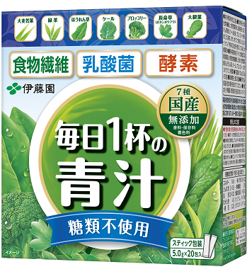 日本 伊藤園 毎日1杯の青汁 20包入 60包入 50包入