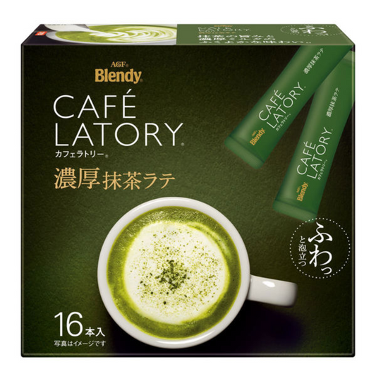 AGF Blendy 濃厚抹茶拿鐵 16包