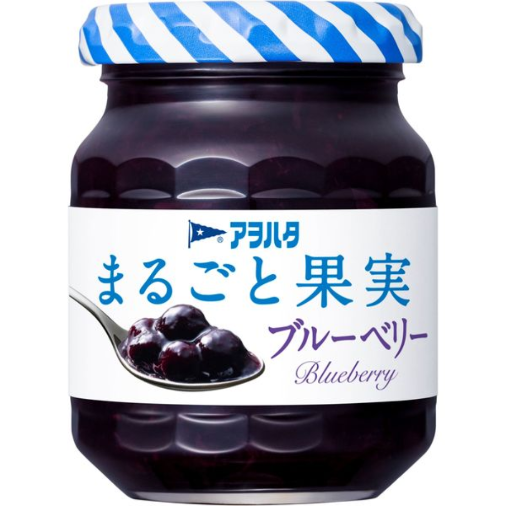 Aohata 果醬 草莓果醬 藍莓果醬 有果實 有果粒  whole fruit 125g MJ