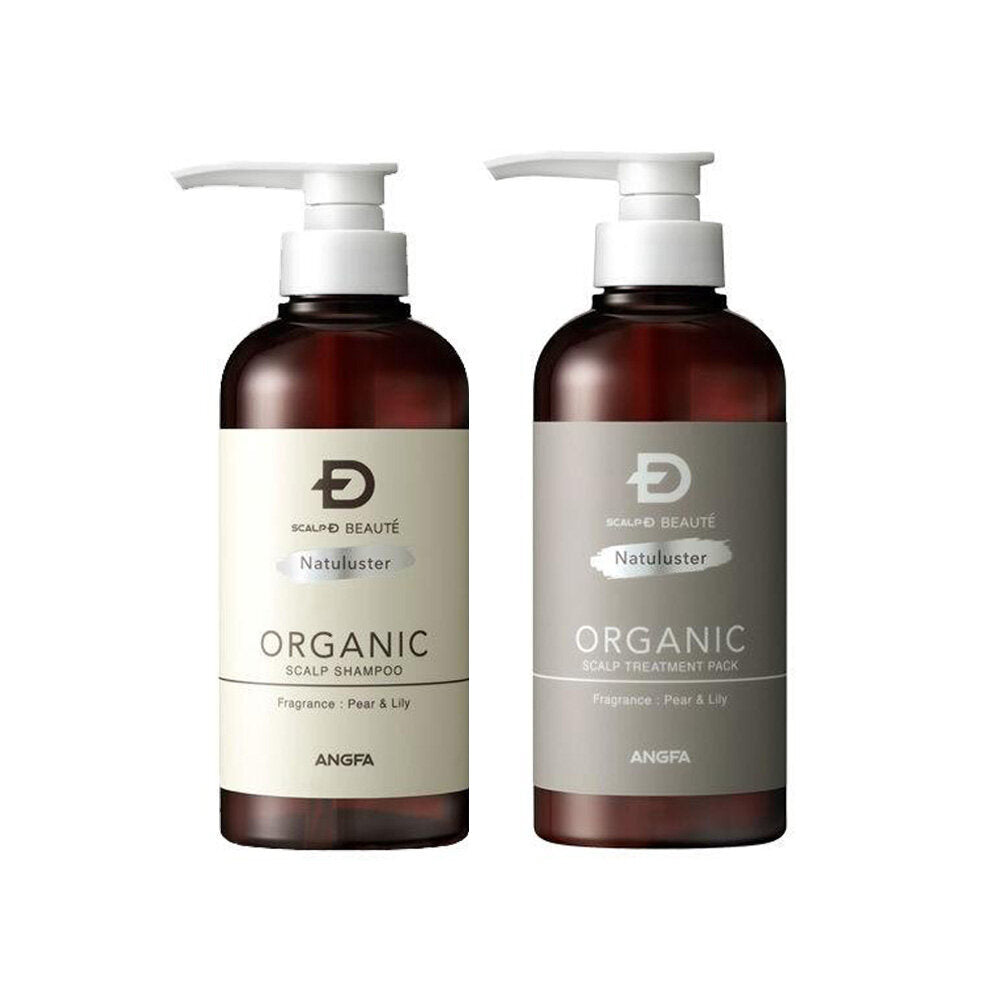 Scalp D Beaute Natural Star 天然有機礦物洗髮精 護髮乳 350mL 女性用 補充包