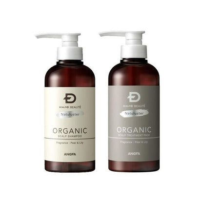 Scalp D Beaute Natural Star 天然有機礦物洗髮精 護髮乳 350mL 女性用 補充包