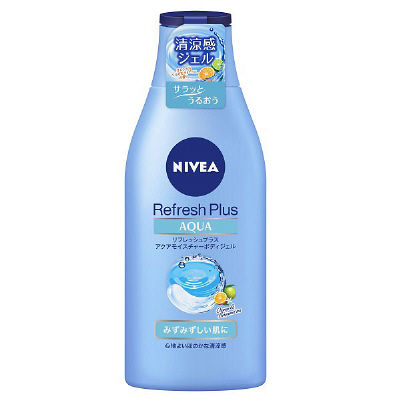 NIVEA 妮維雅 清涼身體凝膠 AQUA Refresh Plus 200ml 花王