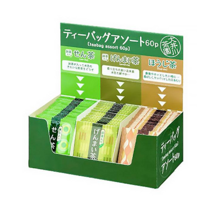 OOIGAWACHAEN 大井川茶園 茶包組合 1盒(60包入)