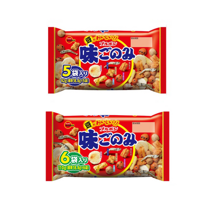 bourbon 先貝味好 家庭米果 5包 / 6包 先貝 米果 零時 下酒菜