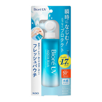 Biore 蜜妮 抗UV水潤奢華保濕精華乳 保鮮袋型 120g 花王