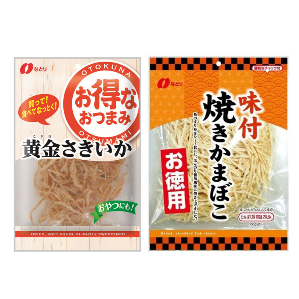 Natori 零食 小吃 下酒菜 黃金魷魚絲 燒烤魚板 MJ