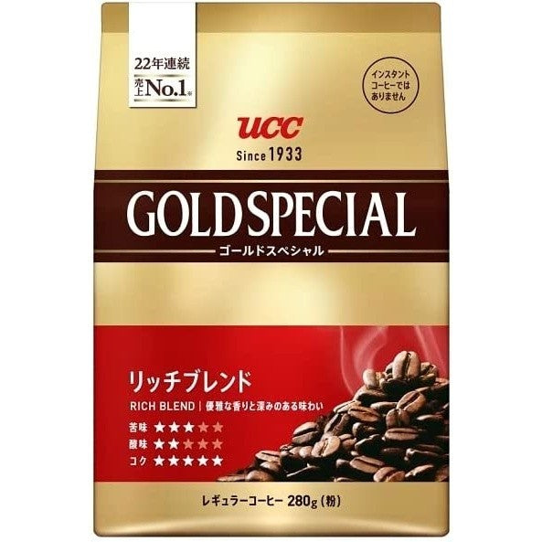 UCC 上島咖啡 咖啡粉 咖啡豆 優仕咖啡 Gold Special Coffee 金質精選系列(咖啡粉、咖啡豆)