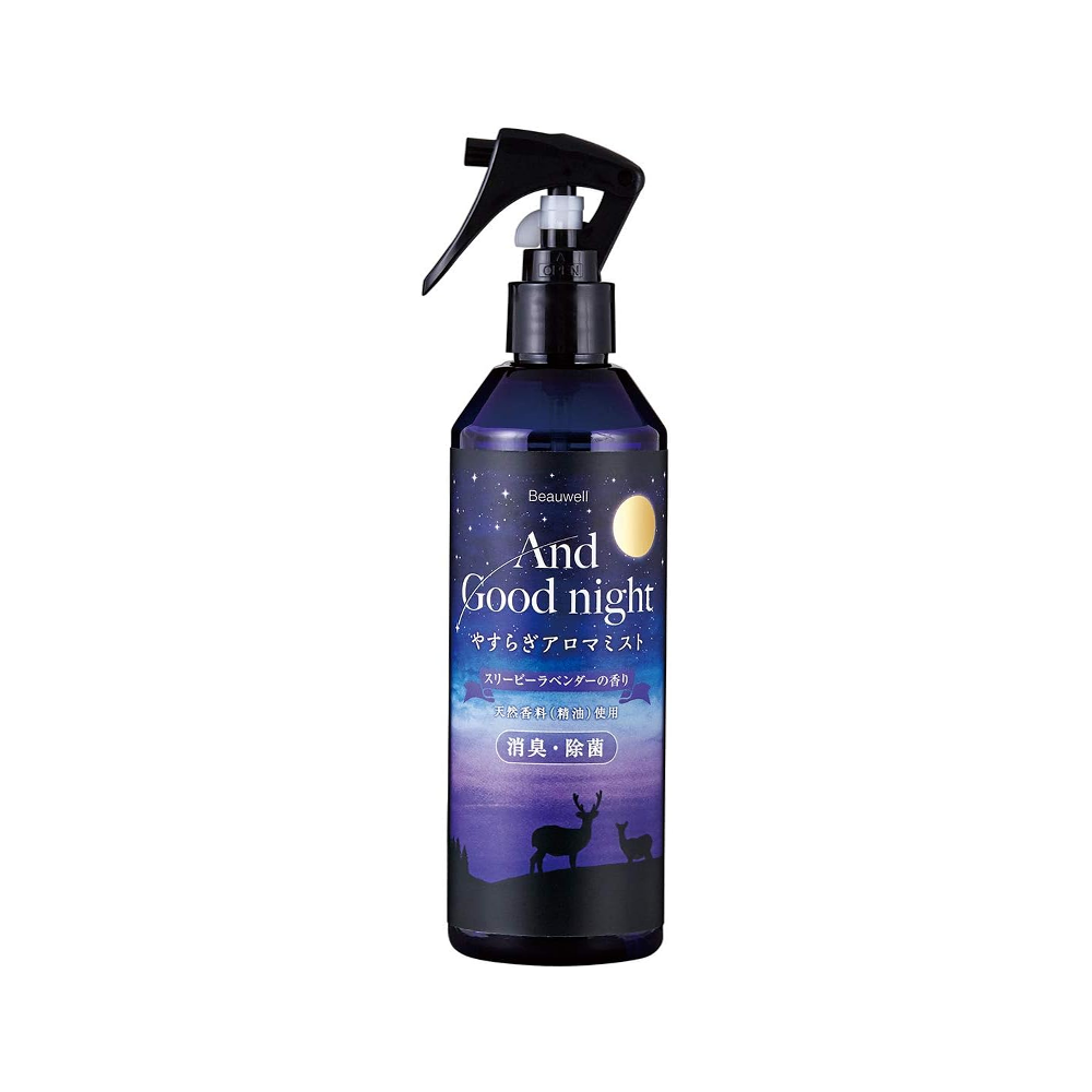 Beauwell 香薰噴霧 晚安放鬆香薰噴霧  薰衣草 雪松木 橙橘 285mL