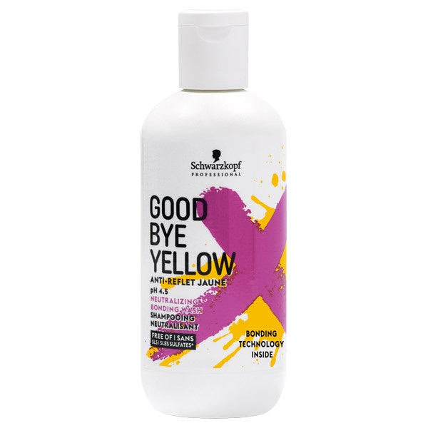 schwarzkopf 施華蔻 專業矯色髮露洗髪精 Goodbye Yellow Goodbye Orange 310g