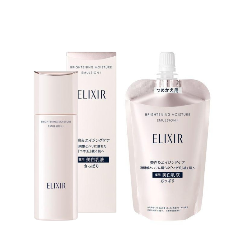 資生堂 ELIXIR 怡麗絲爾 抗老美白乳液 亮白乳霜 WT I 清爽 130ml