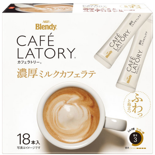 AGF Blendy 濃厚牛奶拿鐵 18包