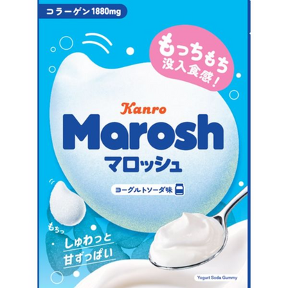 Kanro 甘樂 棉花軟糖（葡萄蘇打味/優格蘇打味）50g