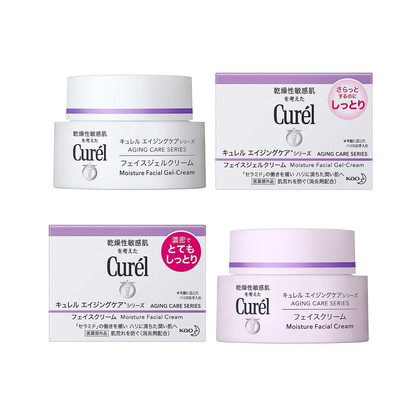 KAO Curel 珂潤 逆齡彈潤特潤霜 40g 紫