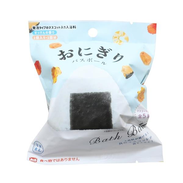 Nol Corporation 身體清潔 沐浴用品 造型泡泡浴球（飯糰/文具）1個