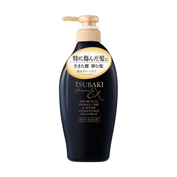TSUBAKI 思波綺 Premium EX 受潤髮護髮＆修復護髮乳 (450ml / 補充裝 300ml)
