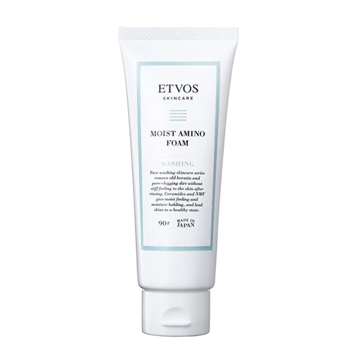 ETVOS 胺基酸潔顏乳霜 MOIST AMINO FOAM 90g  清透潔顏手工皂 CLEAR SOAP BAR