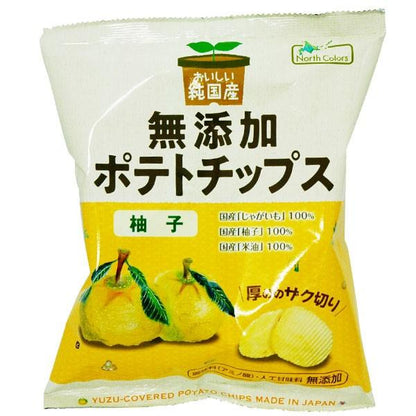 North Colors 日本產 洋芋片 (淡鹽味 / 海苔鹽 / 柚子 / 和風高湯) 53g / 55g