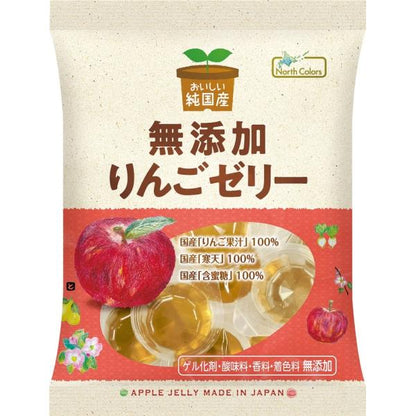 North Colors 日本產 無添加 果凍（橘子果凍/蘋果果凍）1包(11個入)