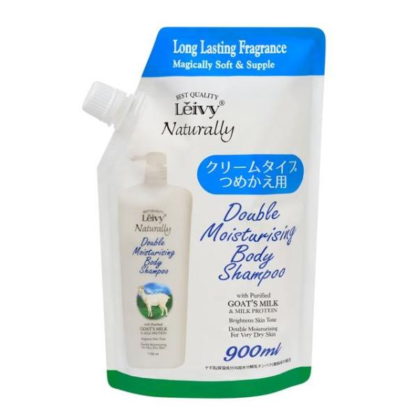 Leivy Naturally 山羊奶沐浴乳 花香味 (1150mL / 補充包 900mL)