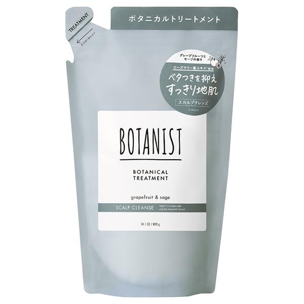 BOTANIST 植物性洗髮精 髮肌淨化/損傷護理/彈潤蓬鬆 補充裝 400g
