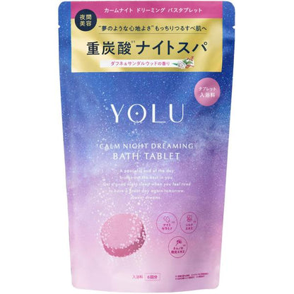 I-ne YOLU 平靜夜夢 / 放鬆夜夢 泡澡錠 沐浴錠 6錠 406g