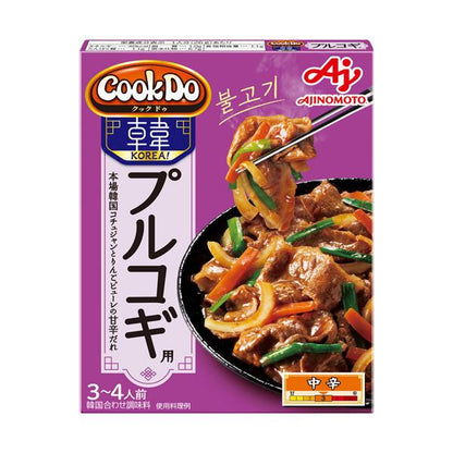 Ajinomoto 味之素 CookDo 韓式調味醬 (春川辣雞 /韓式烤肉 / 韓式辣炒/ 豆腐鍋) 90g