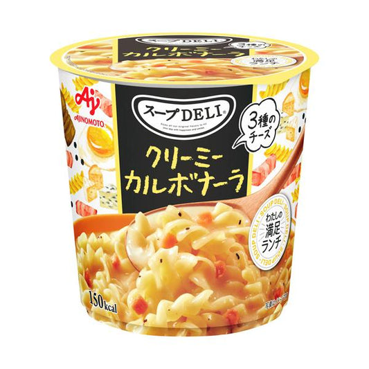 Ajinomoto 味之素 食品 濃厚起司蛋黃奶油培根風味湯麵 35.2g