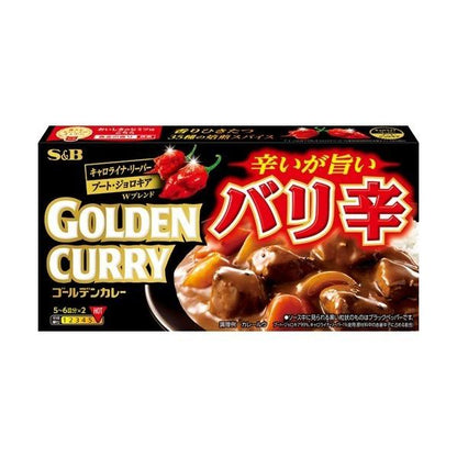 S&B食品 食品 咖哩 金牌咖哩 超級辣味 1盒