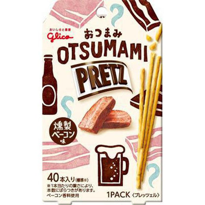 Glico 固力果 百力滋 PRETZ  (煙燻起司口味/煙燻培根口味) 24g