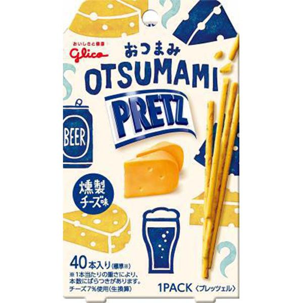 Glico 固力果 百力滋 PRETZ  (煙燻起司口味/煙燻培根口味) 24g