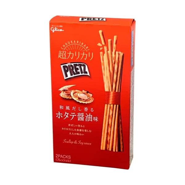Glico 固力果 百力滋 PRETZ 超脆百力滋 (香草雞肉口味 / 和風干貝醬油口味) 55g