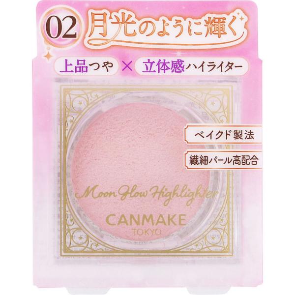 CANMAKE 月光修容打亮盤 (01 月光白 / 02 月光粉紅) 3.7g