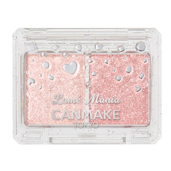 CANMAKE 眼影盤（01 杏桃色/02 粉紅貴賓）2.7g
