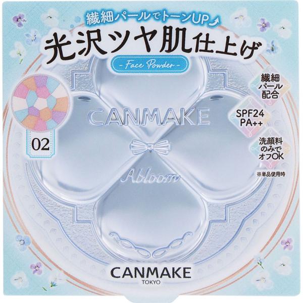 CANMAKE 亮彩定妝蜜粉 Abloom 02 翡翠綠 6.5g