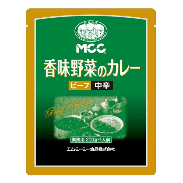 MCC食品 調理包 咖哩 商務用 香味蔬菜咖哩 中辣 200g
